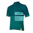 Endura Cykeltröja FS260 Print S/S Jersey Emeraldgreen XXL