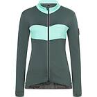 super.natural Women's Grava Long Sleeve Jersey (2022) XS, Urban Chic/Ice Green