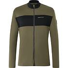 super.natural Men's Gravier Long Sleeve Jersey L, Olive Night/Jet Black