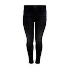 Only Carmakoma Jeans carLaola Life Reg Sk Azg132907 Svart W54/L30