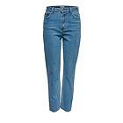 Only Jeans onlEmily HW ST Raw CR AN MAE06 Blå W28/L32