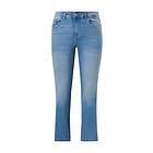 Only Carmakoma Jeans carSally HW SK Flared Dnm BJ759 Blå W42/L32