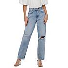 Only Jeans onlRobyn Life X HW ST Dot47 Blå W27/L34