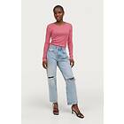 Only Jeans onlRobyn Life X HW ST Dot47 Blå W26/L34