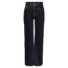 Only Jeans onlJuicy HW Black Wide Leg Jeans Svart W28/L32