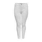 Only Carmakoma Jeans carAugusta HW Skinny Vit W44/L34