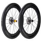 Progress Space Disc Tubular Road Wheel Set Svart 12 x 100 / 12 x 142 mm / Sram XDR