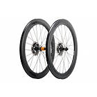 Progress Neon Cl Disc Road Wheel Set Svart 12 x 100 / 12 x 142 mm / Campagnolo