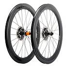 Progress Neon Cl Disc Tubeless Road Wheel Set Svart 12 x 100 / 12 x 142 mm / Shi