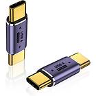NÖRDIC USB C - USB C 4 (USB4) Adapter 40G 8K60Hz PD100W