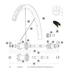 Mavic Xa Pro Carbon 29 2017-18 Rear Right 12 Units Spokes Svart 287 mm