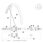 Mavic Spokes Crossmax/xa Light/crossmax 27.5 2018 Rear Right 12 Units Svart 275 