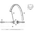 Mavic Crossride Ub 11 Rim Kit Svart 650C 26´´