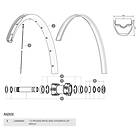 Mavic Crossroc 29 Rear Right 12 Units Svart 293 mm