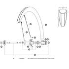 Mavic Cosmic Carbone 40 C Rear Right 1 Unit Spoke Svart 275 mm