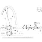 Mavic Crossmax Pro/xa Pro/deemax Pro 29 Rear Right 12 Units Svart 278 mm