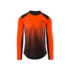 AGU Långärmad MTB Jersey Black/Orange Medium Small X-Large