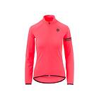 AGU Essential Thermo Långärmad Cykeltröja Till Kvinnor Neon Coral Large