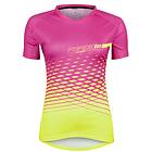 Force Angle MTB Kortärmad Cykeltröja till kvinnor Pink/Gul Medium X-Small Large Small X-Large