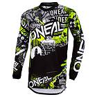 O'Neal Oneal O'Neal Attack MTB Tröja Svart / Neon Gul Medium Large