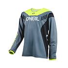 O'Neal Oneal O'Neal FR Hybrid v.22 MTB Jersey Grå / Neon Gul Junior X-Large