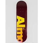 Almost Fall Off Logo 8,0" Skateboard Deck magenta