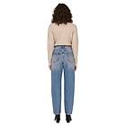 Only ONLY Dam ONLROBYN EX HW STR LO AK DNM DOT536 NOOS jeans, medium blå denim, 27/34