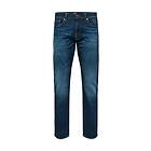 Selected Selected Scott Straight Fit Jeans Blå 32 / 32 Man