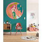 Komar Fototapet Disney Dot Wallpaper Papier Coral Ariel DD1-017 peint Happy Photo – cm Children's 125 Sticker