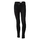 Only Blush Skinny Raw Jeans Black 1099