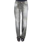 Ermanno Scervino Gray grå Cotton Blend Loose fit Boyfriend jeans