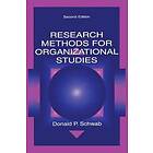 Research Methods for Organizational Studies