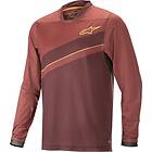 AlpineStars Alps för män 8,0 Ls Jersey Alps 8,0 Ls Jersey Burgundy Maroon S