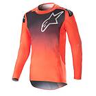 AlpineStars Jersey Supertech Risen Hot Orange/Black M Tröjor MX