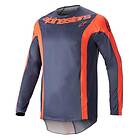 AlpineStars Jersey Techstar Arch Darkblue/Hot Orange L Tröjor MX