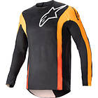 AlpineStars Jersey Techstar Sein Black/Hot Orange XL Tröjor MX