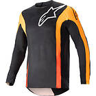 AlpineStars Jersey Techstar Sein Black/Hot Orange M Tröjor MX
