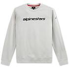 AlpineStars Sweatshirt Linear Crew Fleece Silver XL