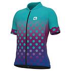 Alé Cycling Bubble Short Sleeve Jersey Blå 12 Years Pojke