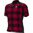 Alé Cycling Scottish Short Sleeve Jersey Röd L Man