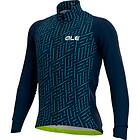 Alé Cycling Green Bolt Long Sleeve Jersey Blå XL Man