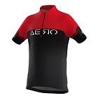 Bicycle Line Aero S2 Short Sleeve Jersey Röd,Svart 116 cm Pojke