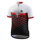 Bicycle Line Shiro Short Sleeve Jersey Vit,Svart 116 cm Pojke