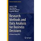 Research Methods and Data Analysis for Business Decisions