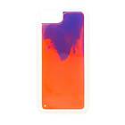 Tactical TPU Neon Glödande Cover Genomskinlig för Huawei P30 Lite Röd (EU Blister)