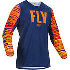 Fly Racing Kinetic Wave T-shirt Blå M Man