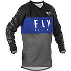 Fly Racing Jersey F-16 Blå S Pojke