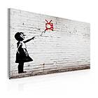 Arkiio Tavla Girl With TV Banksy 60x40