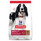 Hills Canine Science Plan Adult Advanced Fitness Medium Lamb & Rice 12kg