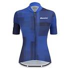 Santini Delta Kinetic Short Sleeve Jersey (Dam)